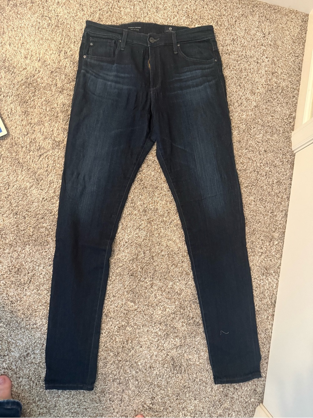 Ag Adriano Goldschmied Skinny Jeans in Dark Indigo